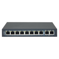 Switch PoE 8-port (8+2) AV-SU8MP2G AVIZIO