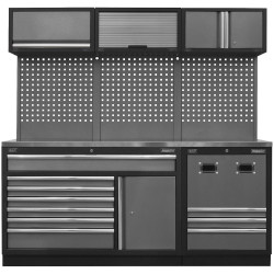 Sealey APMSSTACK14SS Modular Storage System Combo - Stainless Steel Worktop