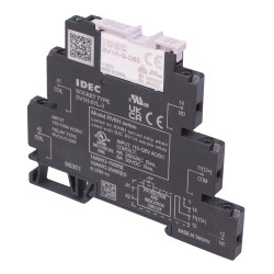 RV8H-L-AD110 DIN Mount 110V 8mm Slim Interface Relay Screw Terminals SPDT IDEC