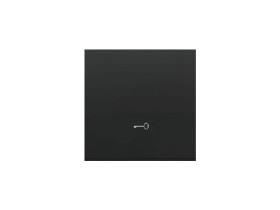 SIMON 55 Klawisz pojedynczy z piktogramem „klucz” do łączników/przycisków czarny mat TKWK1/149 KONTAKT SIMON