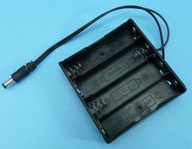 4x18650+WT.2,1/5,5 UCHWYT BATTERY HOLDER