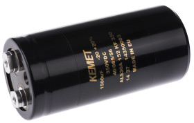 Kondensator 1500μF 350V dcmontażśrubowy KEMET 51 (Dia.) x 105mm