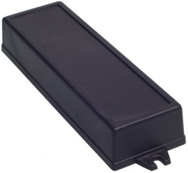 ABS enclosure, (L x W x H) 154.85 x 49.4 x 27 mm, black, IP54, 4U32160503006