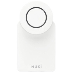 Nuki 220642 Smart Lock 3.0 Pro White Bluetooth Door Lock Actuator