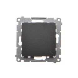 SIMON54 czarny DW7.01/49 Łącznik krzyżowy 10A