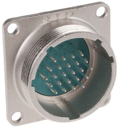 Złącze okrągłe 24-pinowe Miniature Montaż w puszce Gniazdo JAE Męski SRCN