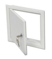 R9202 Drzwiczki rewizyjne, wymiary: 150 x 150 mm - blacha 1mm