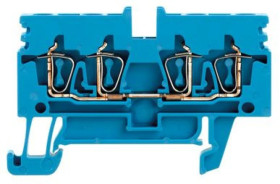 Złączka szynowa przelotowa ZDU 2.5N/4AN BL 1933750000 /50szt./