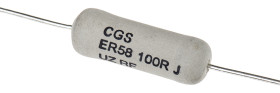 Rezystor 100Ω 7W ±5% 0 → +60ppm/°C drutowy TE Connectivity