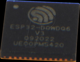ESP32-D0WDQ6-V3 RF Transceiver IC, 150 Mbps,3.6V, QFN-48