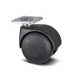 Koło samonastawne średnica kabla 50mm Tente 10kg wysokość całkowita 63mm