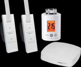 Smart control for heating &amp; roller shutters, starter set