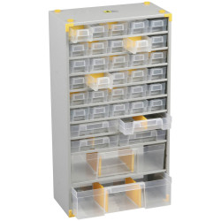 Allit 465620 Workshop Depot with 36 Compartments Metal Magazines