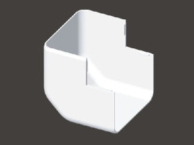 Pokrywa narożna zewnętrzna EKE 100x60mm 8556