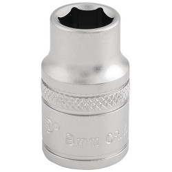 Draper Expert 16534 3/8&quot; Sq. Dr. 6 Point Metric Socket (9mm)