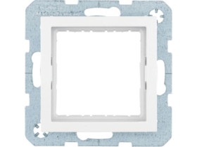 B.Kwadrat/B.3/B.7 Zestaw adaptacyjny do modułów systo 45x45 mm biały mat 14401909 HAGER