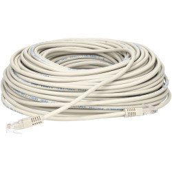 TruConnect TRUP5E40.0GY 40mtr CAT 5E UTP PVC Full Copper Patch Lead - Grey