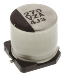 Kondensator 270μF ±20% 35V dc SMD 20mΩ Panasonic