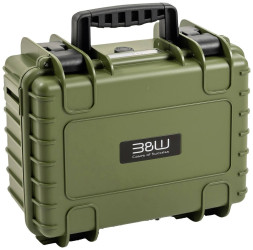 B & W International Walizka outdoorowa Typ 3000 11.7 l (S x W x G) 365 x 150 x 235 mm zielony brąz (matowy) 3000/BG/SI
