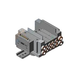 Podstawa rozdzielacza 4-drogowa Szybkozłączka 6 mm SMC