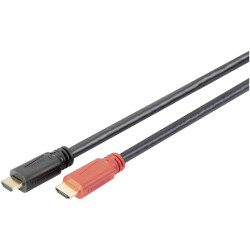 Digitus AK-330118-200-S HDMI Cable A/A M/M 20m Ultra HD 4K 30Hz Gold Black