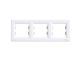 ASFORA Ramka 3 potrójna pozioma biała EPH5800321 SCHNEIDER ELECTRIC