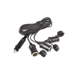 Przedłużacz gniazda zapalniczki Rozgałęźnik, 3 Gniazda, 2m