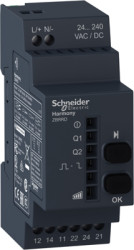 Wireless receiver, programmable, 2 relay outputs, 24-240 V AC/DC, monostable, bistable, for various radio transmitters, radio pu