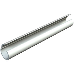 Electrical conduit, (L) 2000 mm, PVC, light gray, 2153939, 1 piece with 2 meters