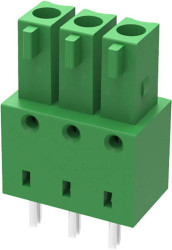 Degson Obudowa złącza pin męskiego na PCB 15EDGB Ilość pinów 3 Wymiary siatki: 3.50 mm 15EDGB-3.5-03P-14-00AH 1 szt.