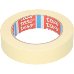 tesa 04329 PV1 Finely Cr&#xEA;ped Paper Masking Tape 25mm x 50m