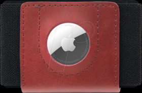 FIXWAT-STN2-RD Wallet for AirTag, red