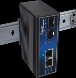 ALL-SGI8004P Switch, 4-Port, Gigabit Ethernet, SFP, PoE
