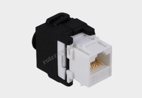 Gniazdo keystone RJ45 cat.5e (567) beznarzędziowe