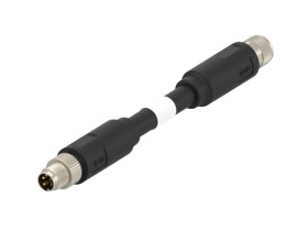 Kabel Ethernet długość 1m Z zakończeniem TE Connectivity Nylon średnica 12.5mm