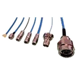 Kabel koncentryczny złącze A SMA złacze B SMP Z zakończeniem