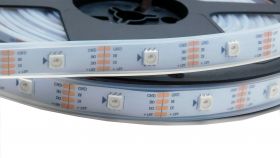 Taśma LED RGB WS2815, 12V, biała, 30/m, IP67