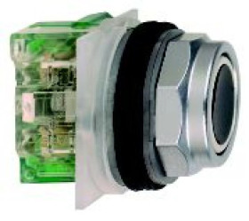 Przycisk czarny O 30, kryty z sam. powr., 1NO 9001KR1BH5