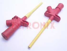 CHWYTAK POMIAROWY KLEPS2900R CZERWONY HIRSCHMANN