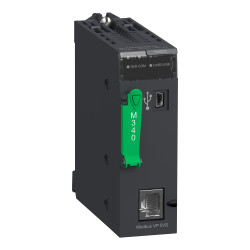 Sterownik programowalny PLC Schneider Electric Modicon M340 RJ45, RS232C, RS485, USB Sygnał analogowy, sygnał cyfrowy