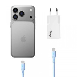 Ładowarka sieciowa Akyga AK-CH-32 65W 2x USB-C PD GaN 5-20V / 2.25-3A biała