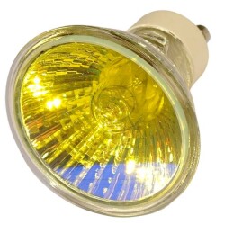 Kolor. GU10 żółty 230V 35W 40deg; Fi.51 ANSMANN 8022