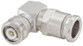 Złącze koncentryczne Montaż na kablu Męski 50Ω typ złącza Złącze TNC 0 to 10GHz, zaciskane typ kabla Elastyczny