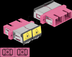 86896 Fiber optic coupling SC/SC duplex