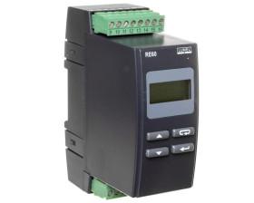 Regulator temperatury na szynę wejście NiCr-NiAl 0-1300st.C wyjście główne przekaźnikowe wyjście alarmowe 1 przekaźnik zasilanie