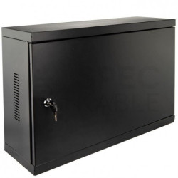 Szafa wisząca RACK 19" 3U skrzynka uniwersalna typu TPR 180mm czarna CATV NEKU