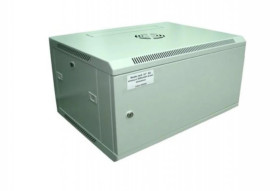 Szafa 19cali wisząca PILO 6U 600x450 RAL7035 blacha