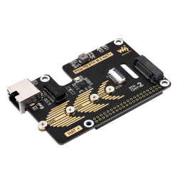 M.2 + Gigabit Ethernet Adapter for Raspberry Pi 5