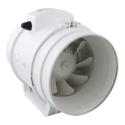 Wentylator kanałowy ⌀150mm 432m3/h 40W 63dB(A) aRil przemysłowy 150-500 AirRoxy 01-154