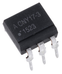 Transoptor CNY17-3-000E z tranzystorem 1-kanałowy DC 100 % PDIP 6 Broadcom